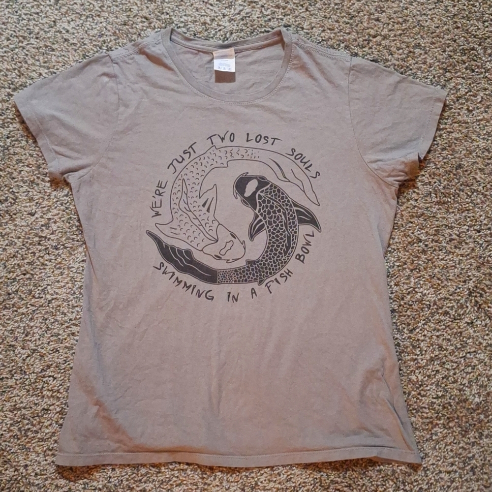 Port and Company Womens Gray Medium Shirt